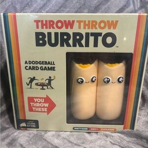 Throw Throw Burrito - A‎ Dodgeball Card Game - Family Card Game - 2-6 Players